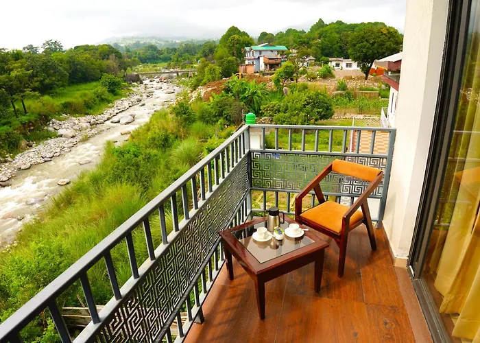 Aachman River And Valley View Resort Dharamshala - A Riverside Resort With Balcony View