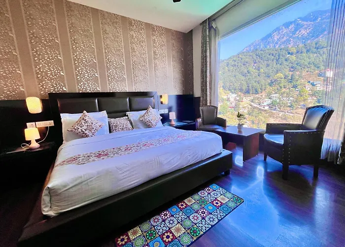 The Vaikunth Mcleodganj # Centrally Heated & Air Cooled # Scenic Mountain View # Big Parking # On Mall Road # Top Rated # Most Awarded # Premium Rooms # Bar #Terrace #Lift #Property Of The Year