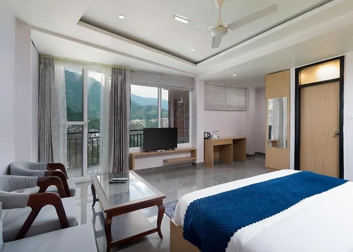 Mcleodganj Mountain View Luxury Hotel Buddha\'S #Ac Room # Near Dalai Lama Temple 300M