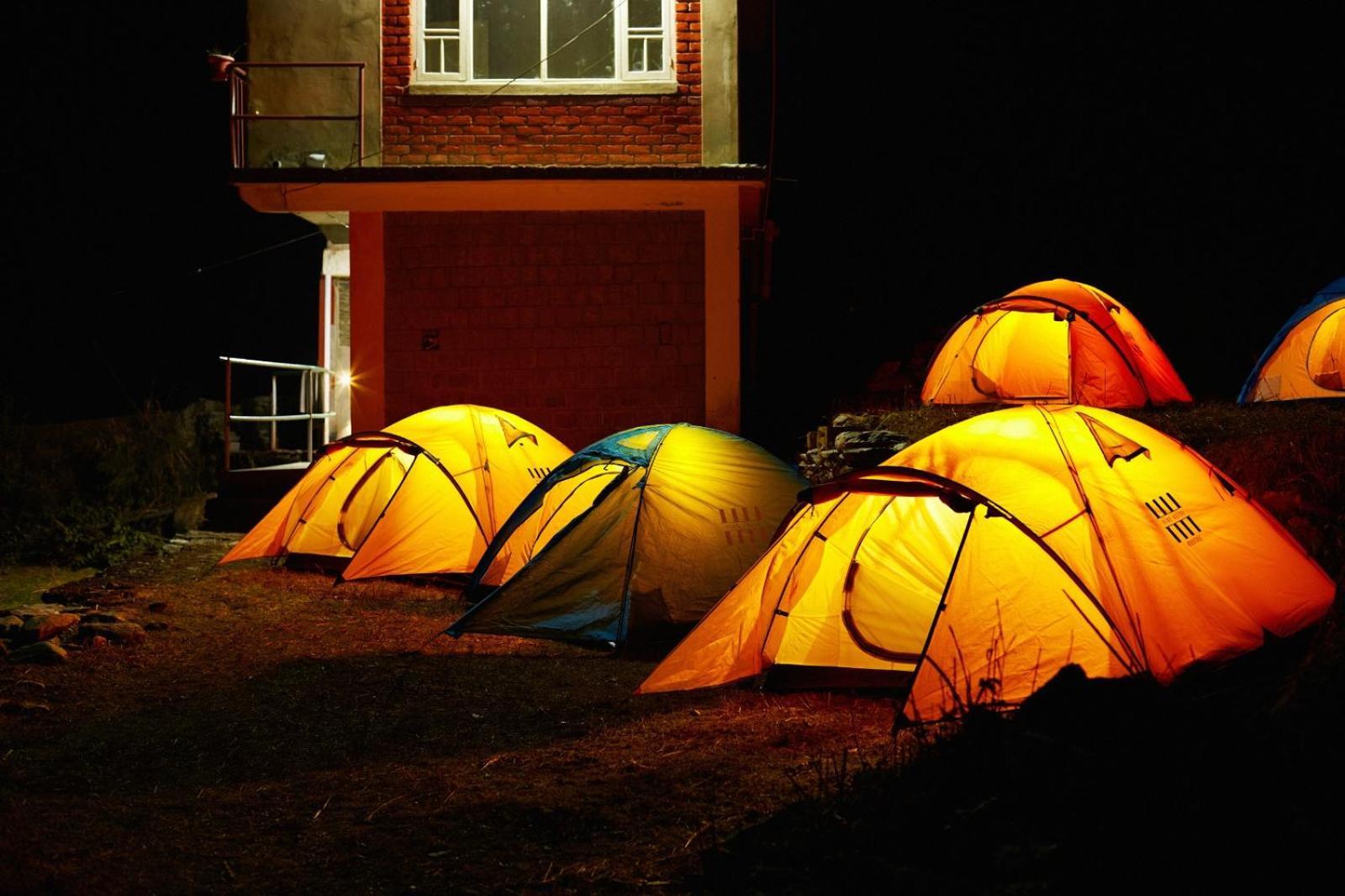 Luxury tent Bal Camps By Hike House Dharamshala