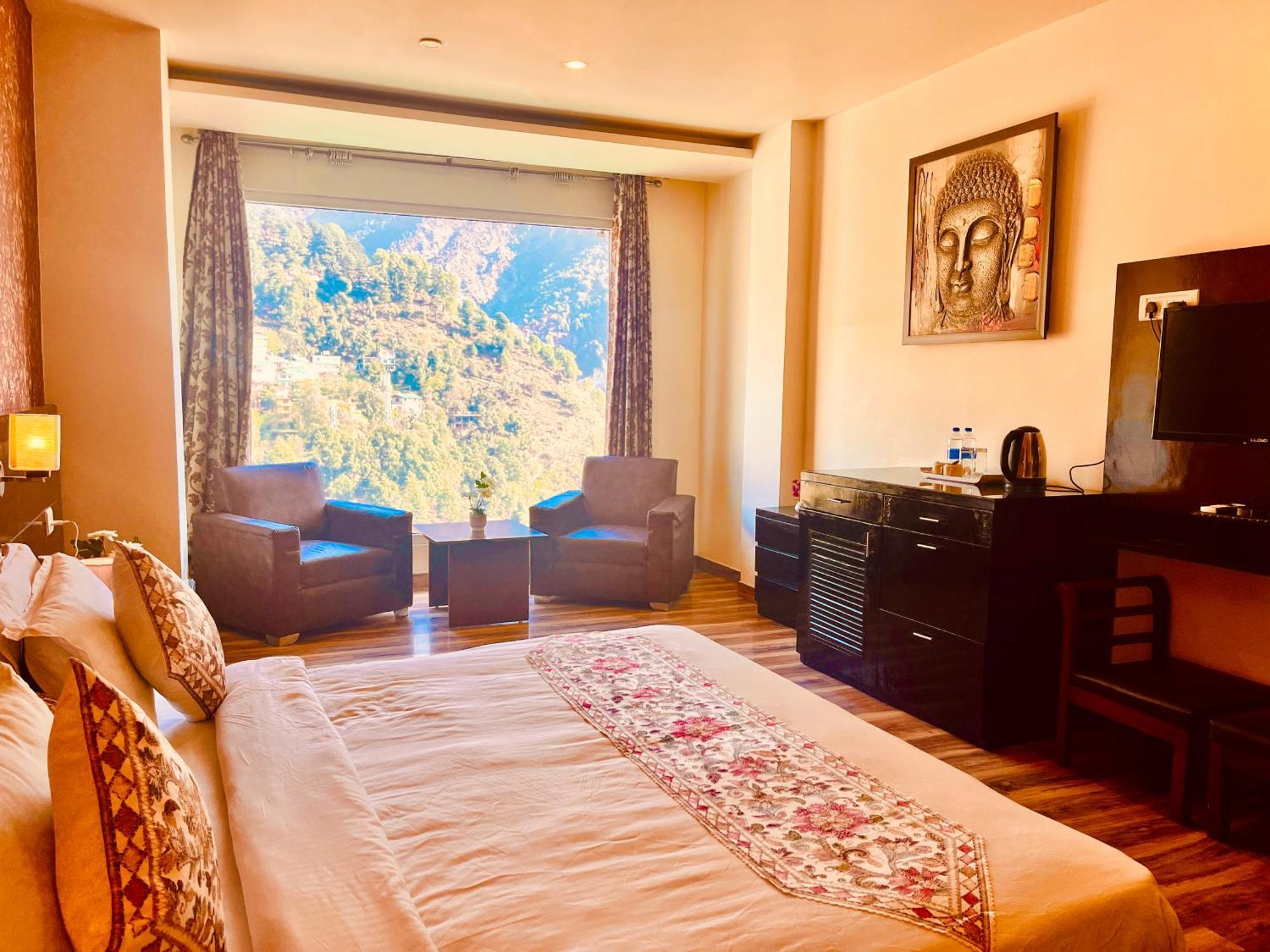 Hotel The Vaikunth Mcleodganj # Centrally Heated & Air Cooled # Scenic Mountain View # Big Parking # On Mall Road # Rated # Awarded # Premium # Bar #terrace #lift #property Of The Year Dharamshala