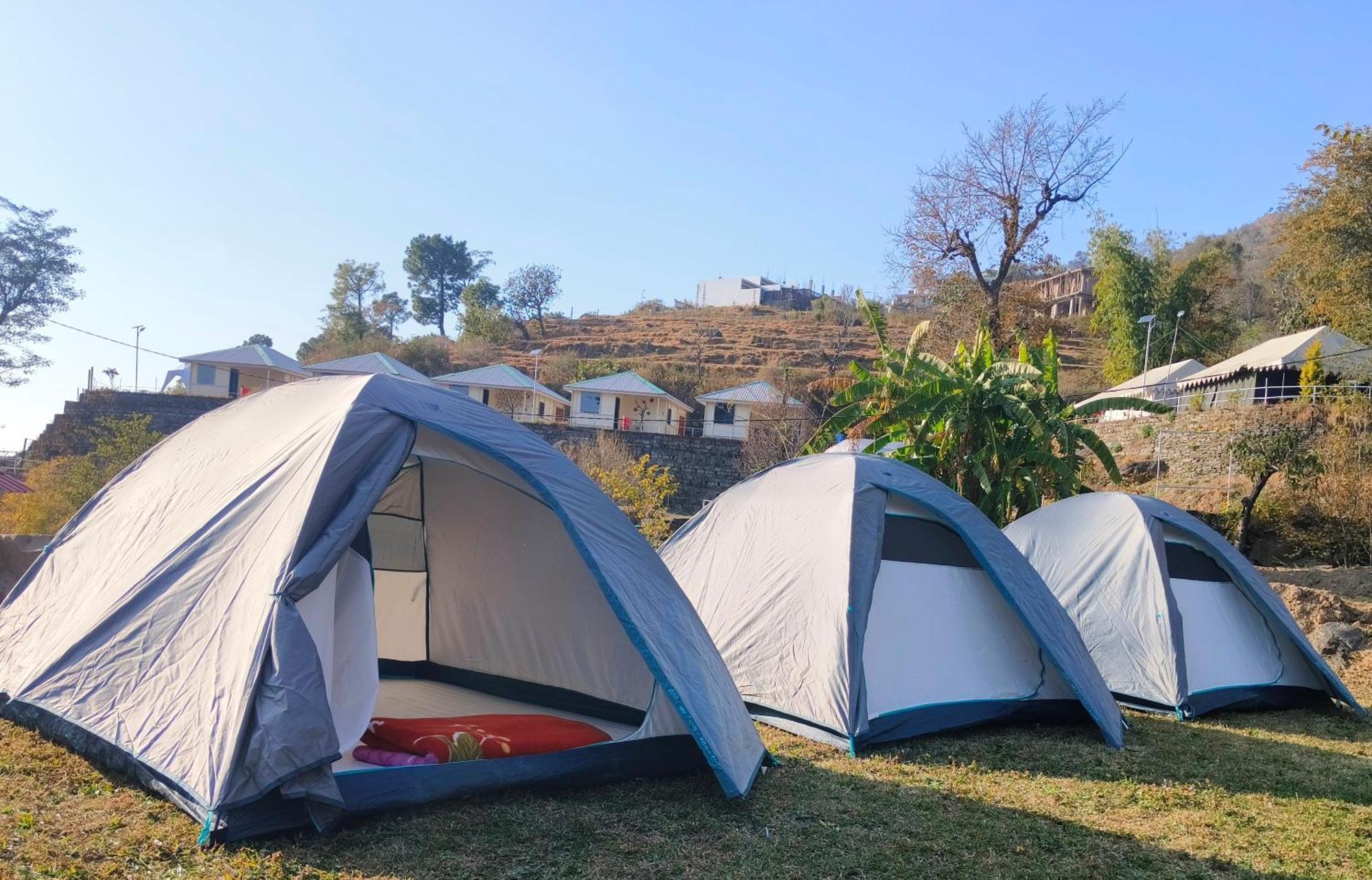 Luxury tent Hill Ventures Adventure Camp And Restaurant Dharamshala