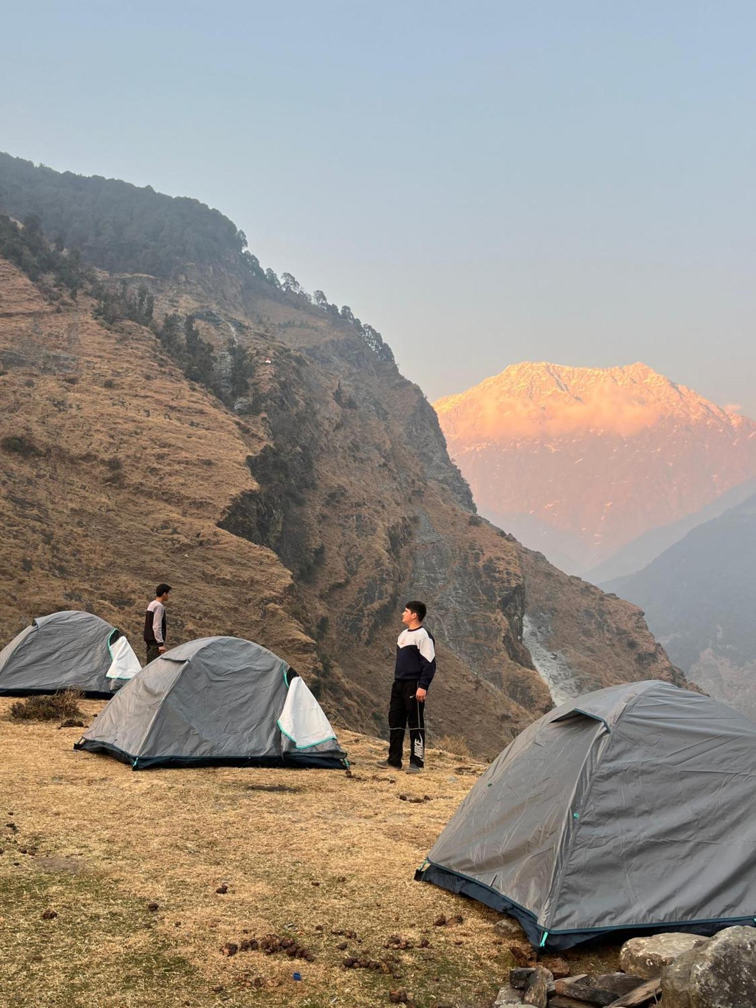 Campsite Mountain Hikers
